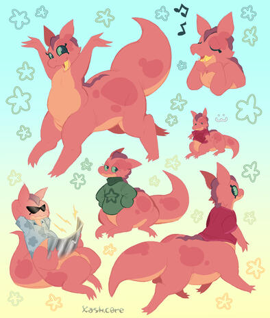 lined w/ flats